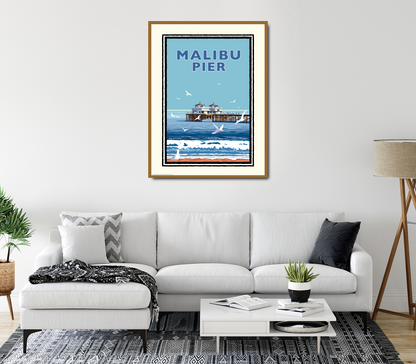 Landmark CA | Malibu Pier Day - My American Goods