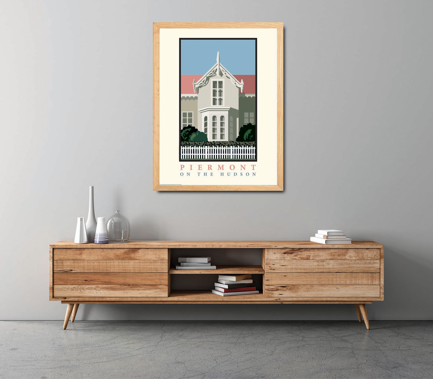 Landmark NY | Piermont House Blue Sky - My American Goods