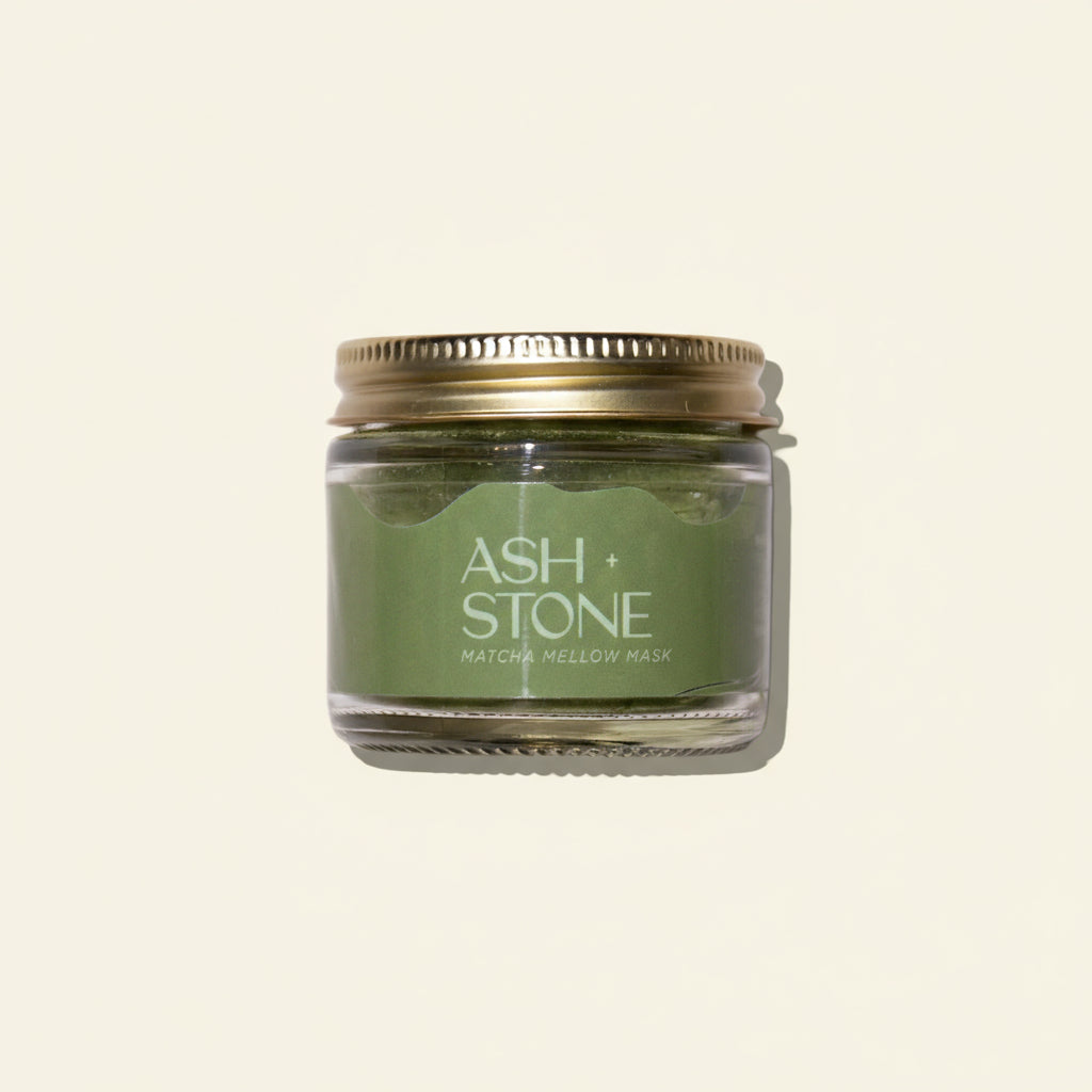 Jar of Ash Stone product on a white background
