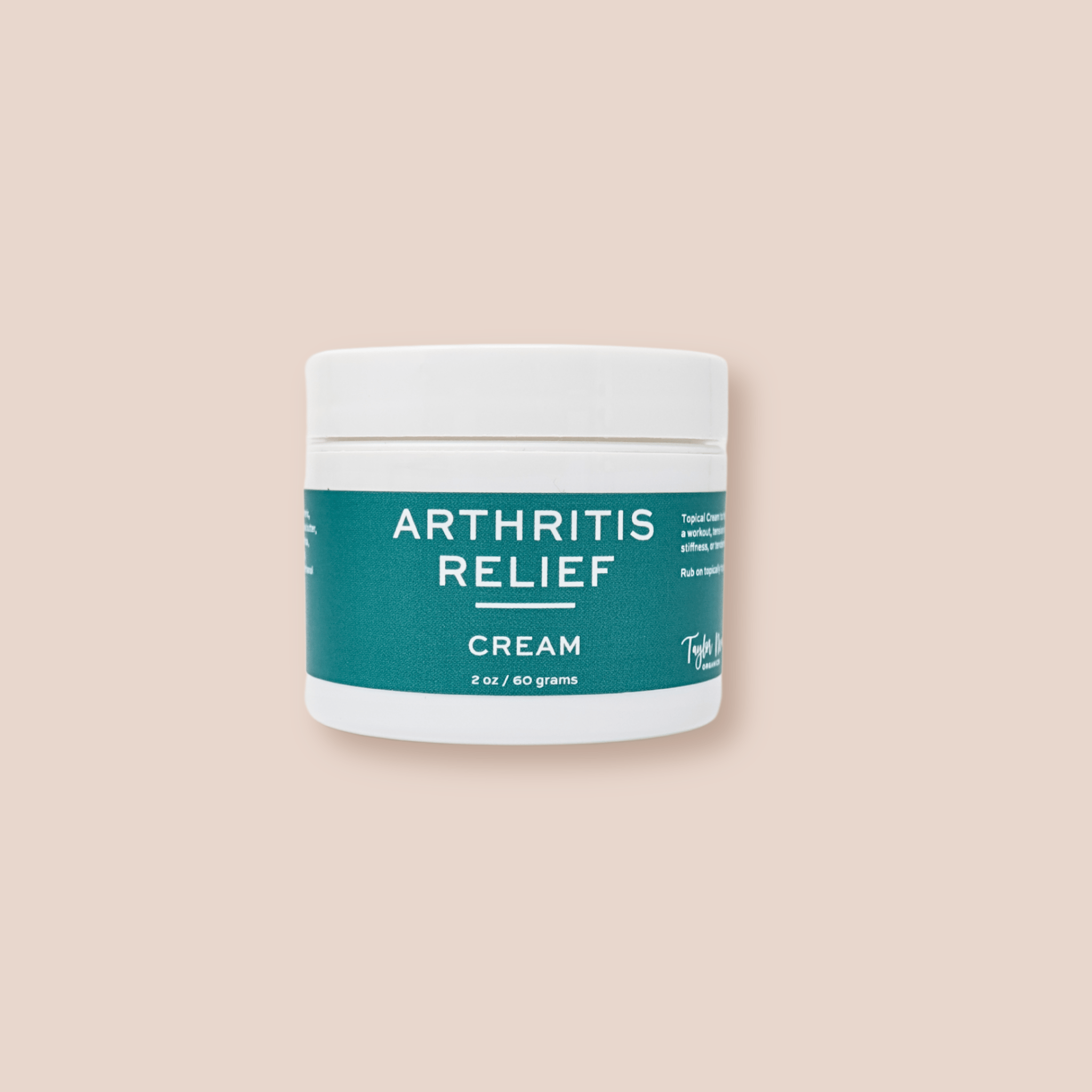 Taylor Made Organics therapeutic cream 2oz Arthritis Relief Organic Cream