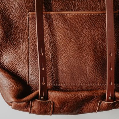 The Local Branch Leather Leather Crossroads Backpack Tote