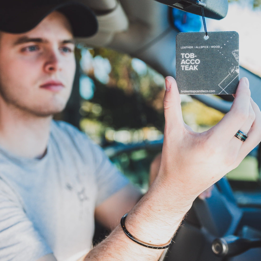 Tobacco Teak Car Freshener - My American Goods