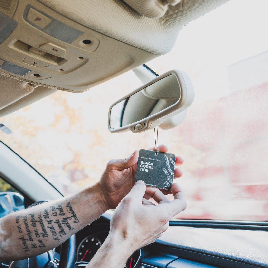 Black Coral Tide Car Freshener - My American Goods