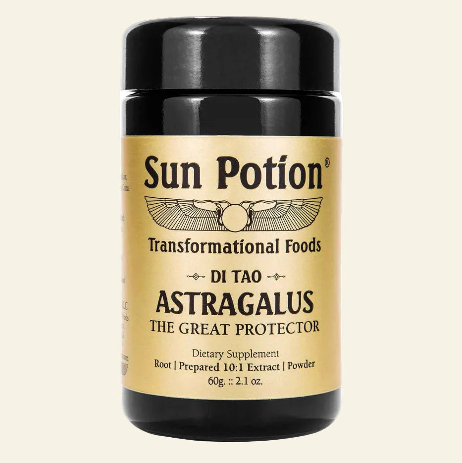 Sun Potion Adaptogen 60g Jar Astragalus (Wildcrafted)