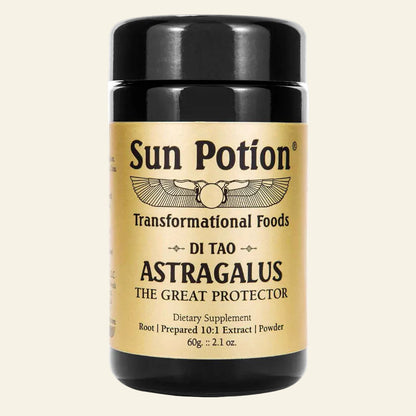 Sun Potion Adaptogen 60g Jar Astragalus (Wildcrafted)