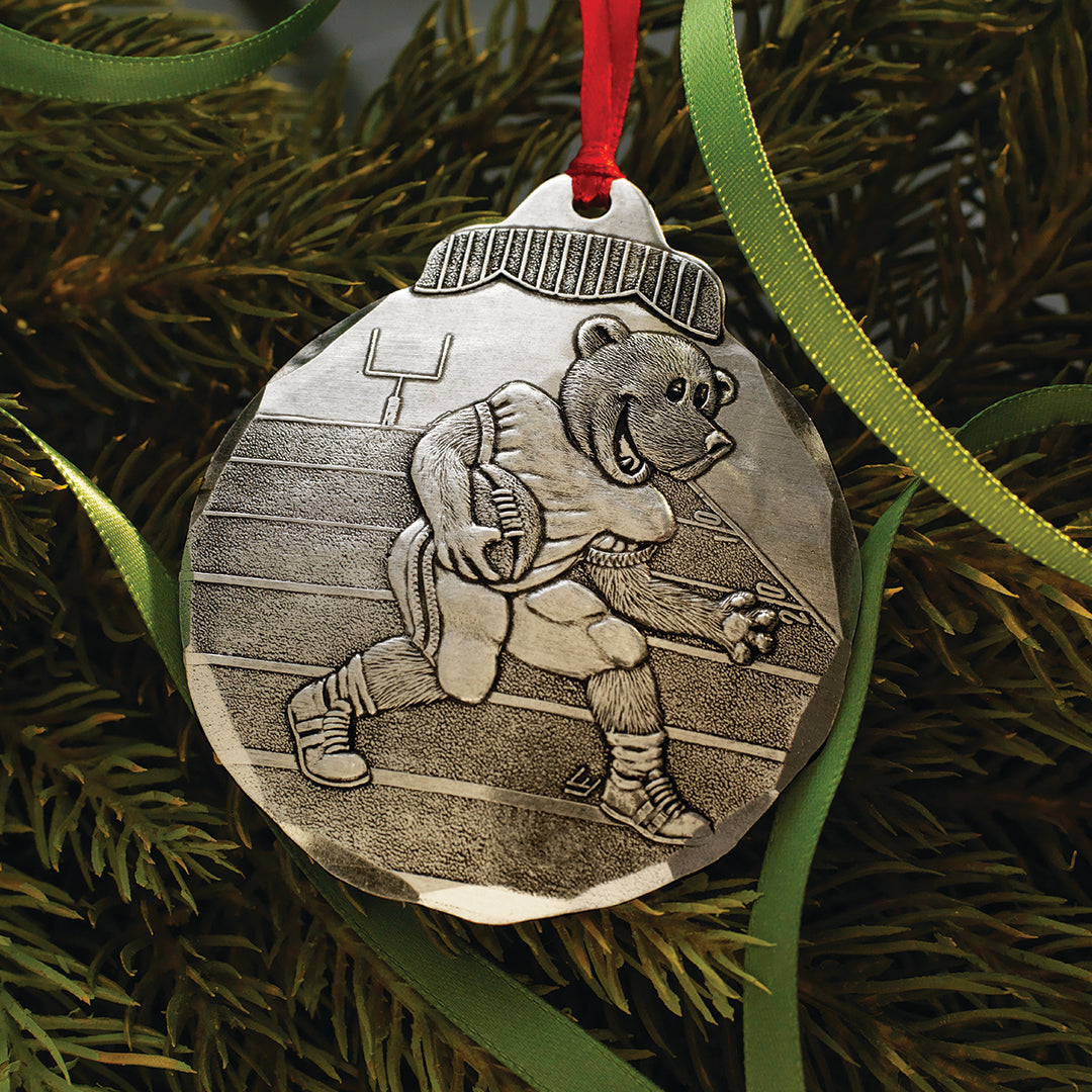 Football Bear Ornament