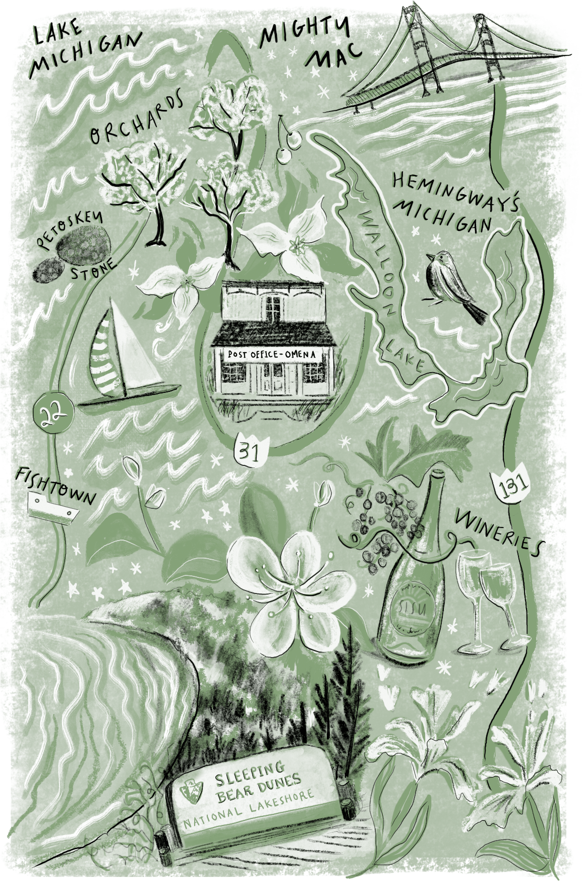 Wildsam Field Guides NORTHERN MICHIGAN