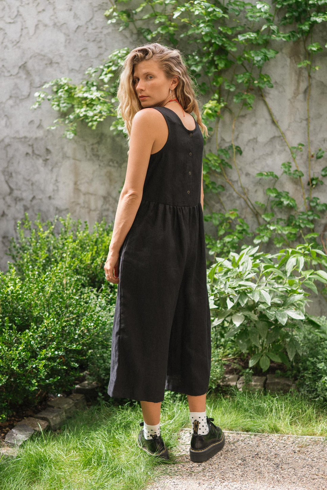 Backyard Jumpsuit in Black