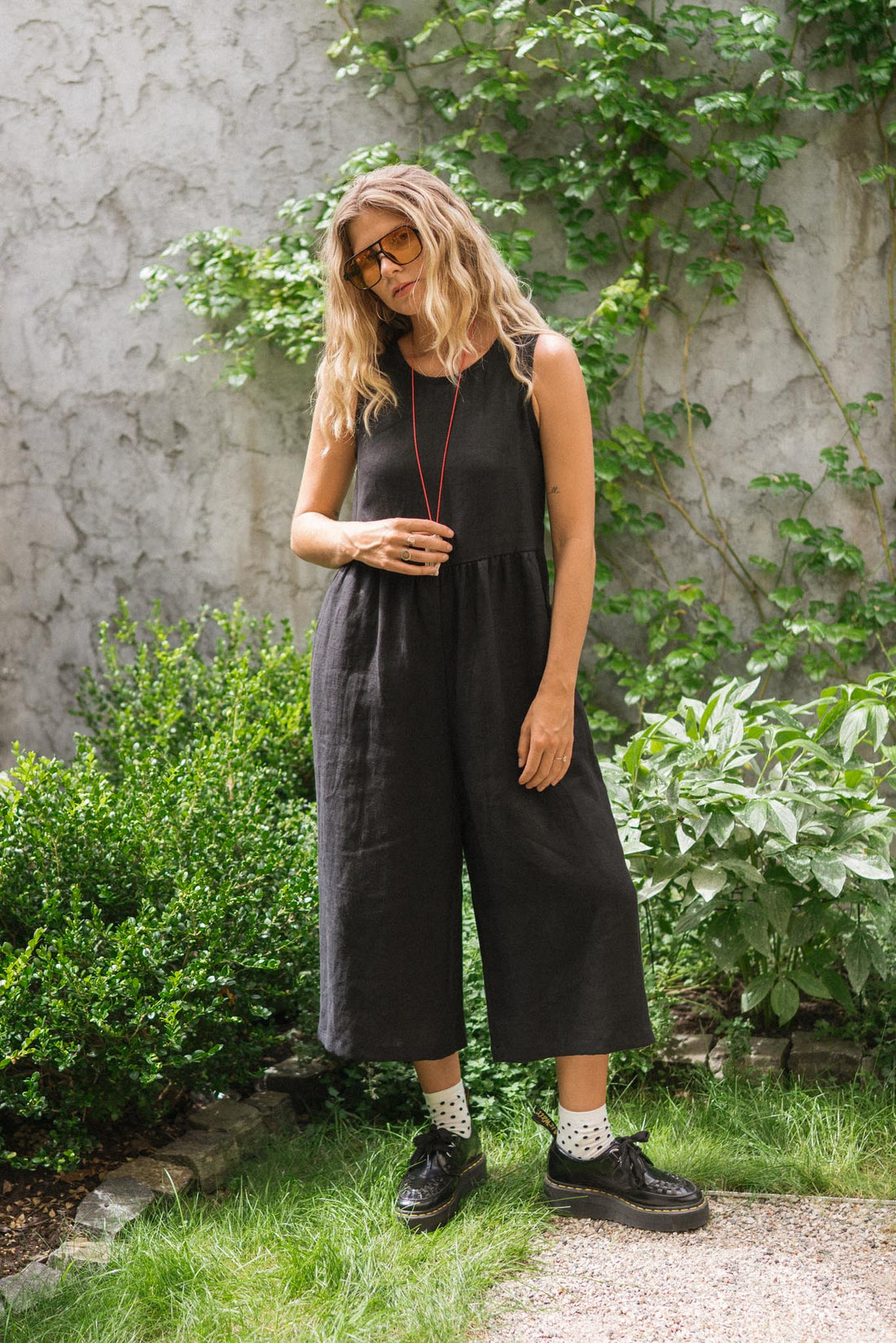 Backyard Jumpsuit in Black