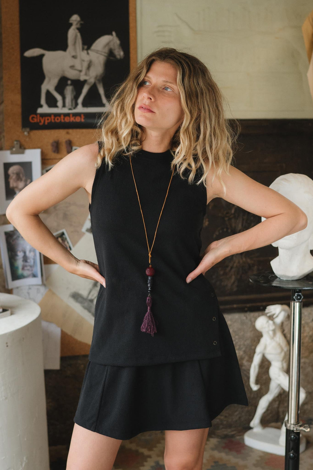 Cleo Tank in Graphite