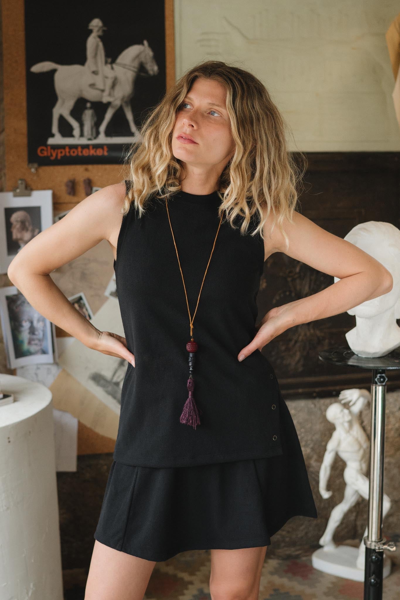 Cleo Tank in Graphite