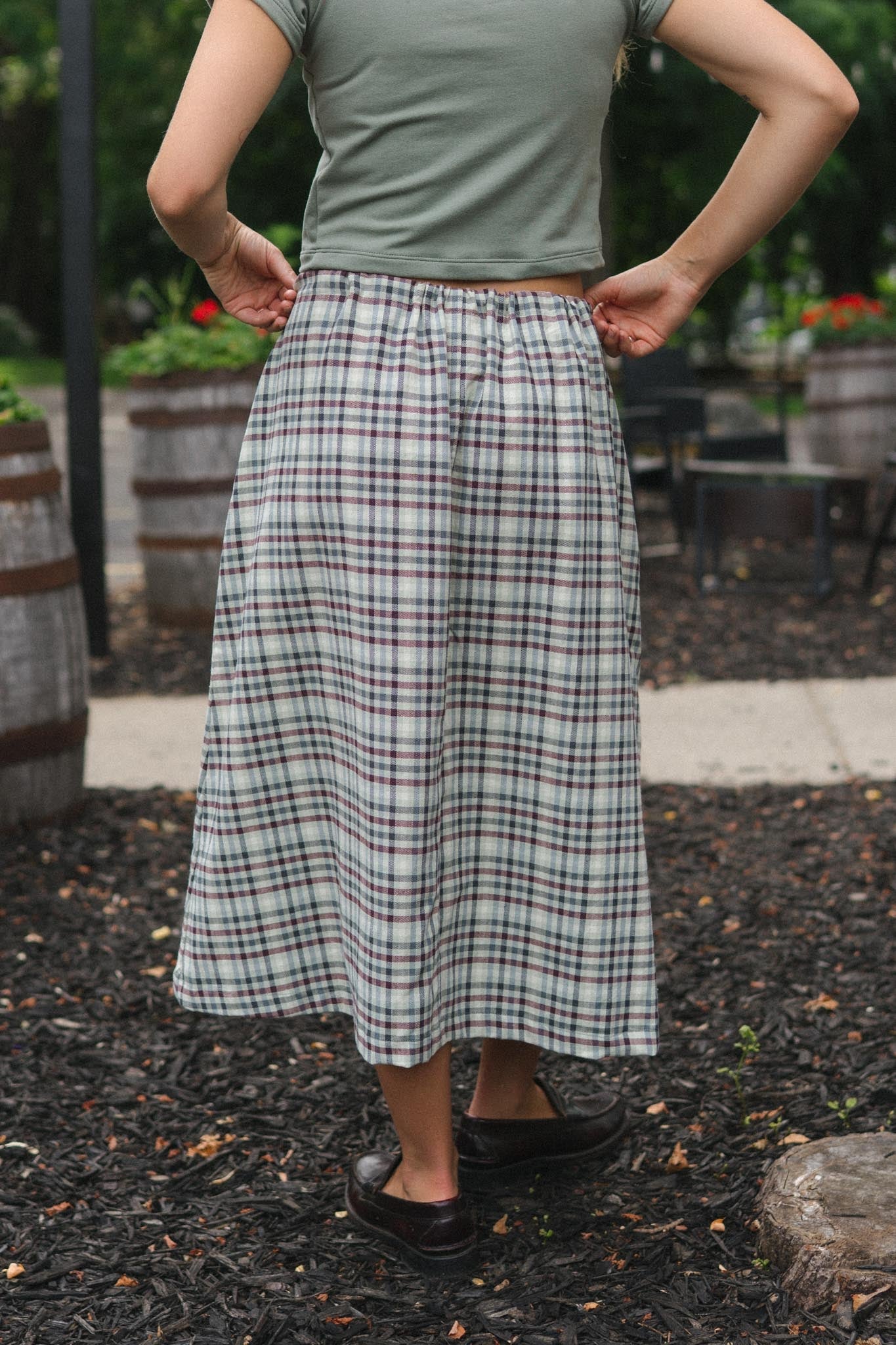 Esme Skirt in Grove