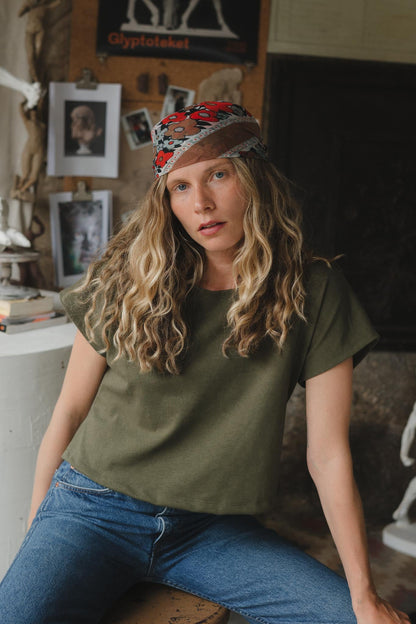 Saturday Tee in Patina