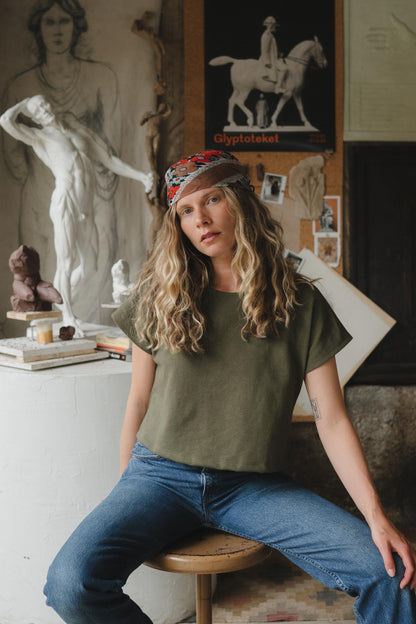 Saturday Tee in Patina
