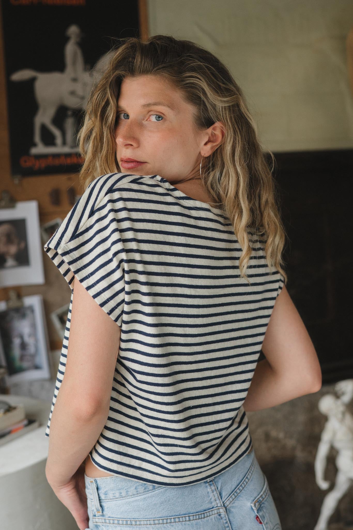 Saturday Tee in Coastal
