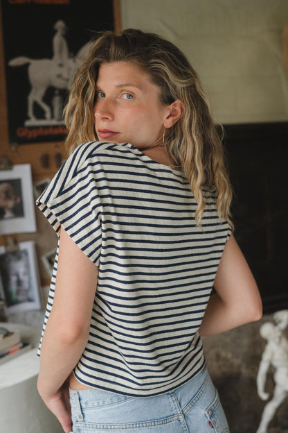 Saturday Tee in Coastal