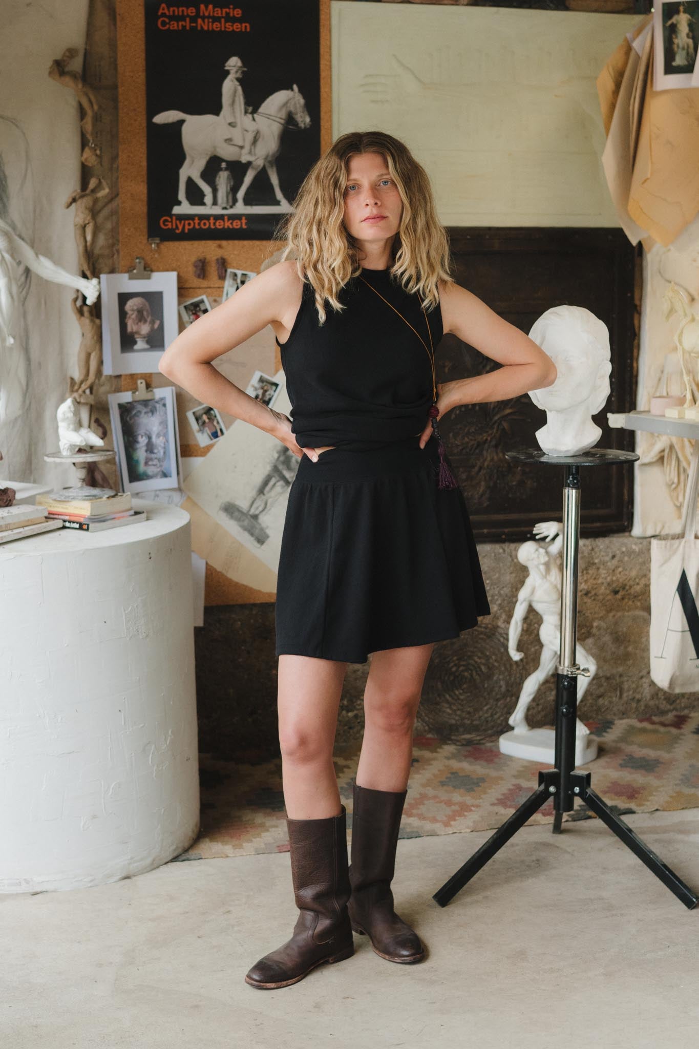 Siren Skirt in Graphite
