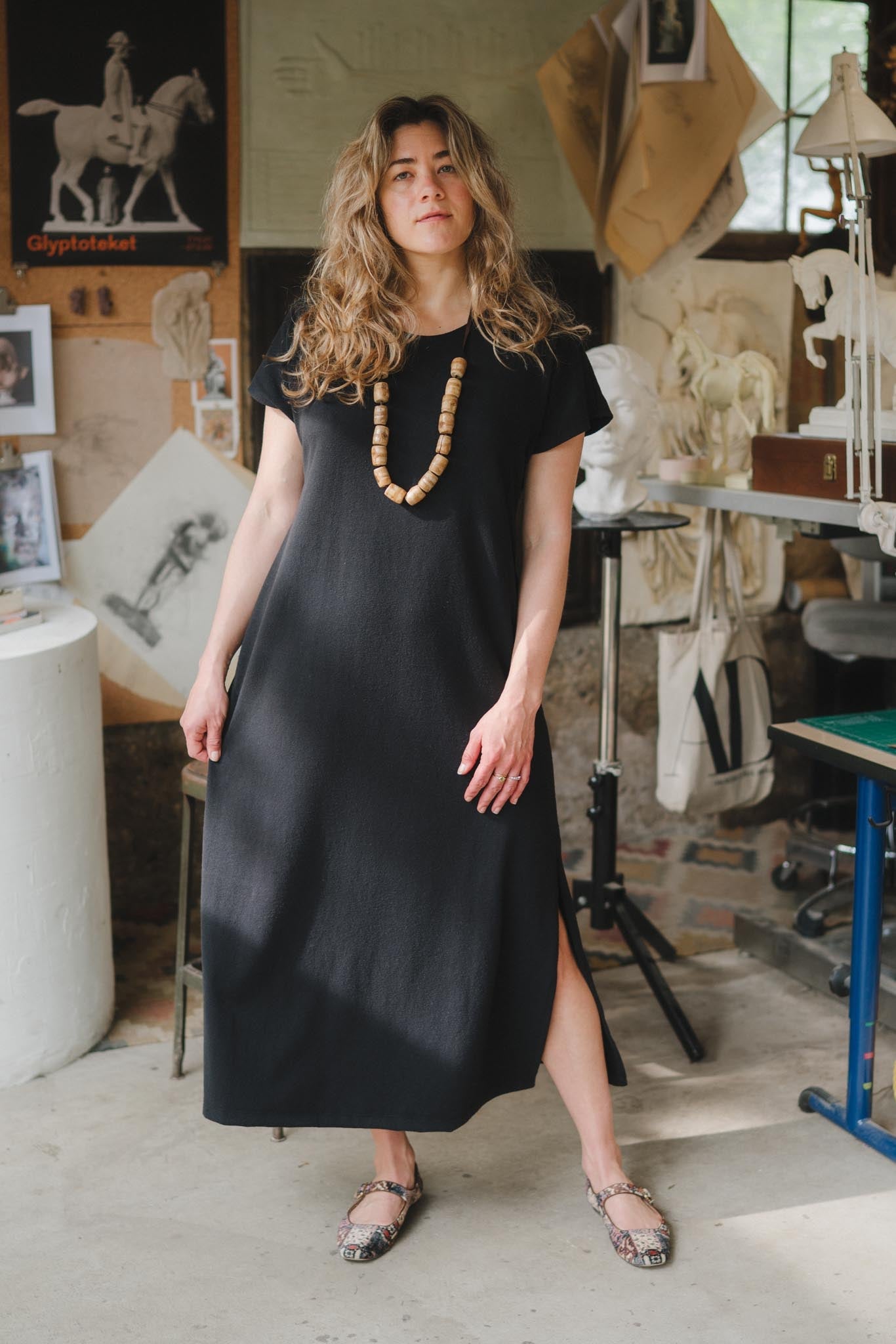 Cairo Dress in Graphite