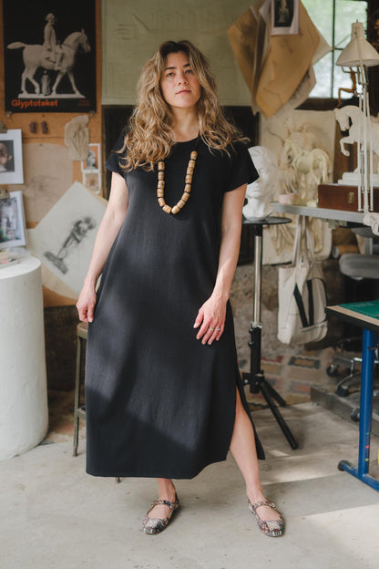 Cairo Dress in Graphite