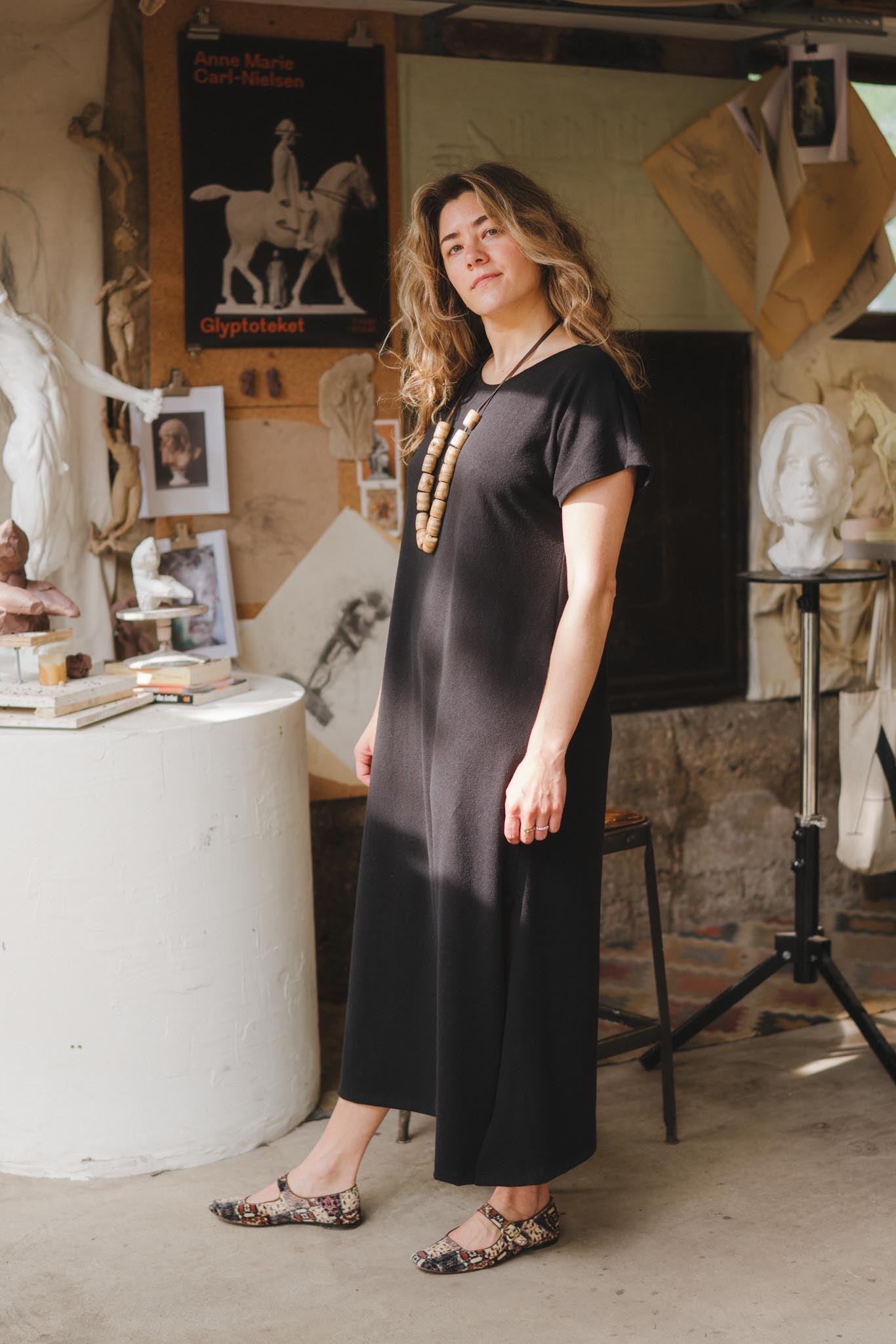 Cairo Dress in Graphite