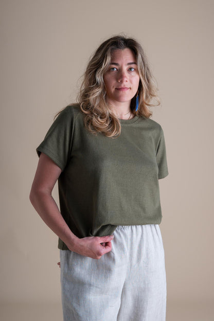 Kronos Tee in Patina