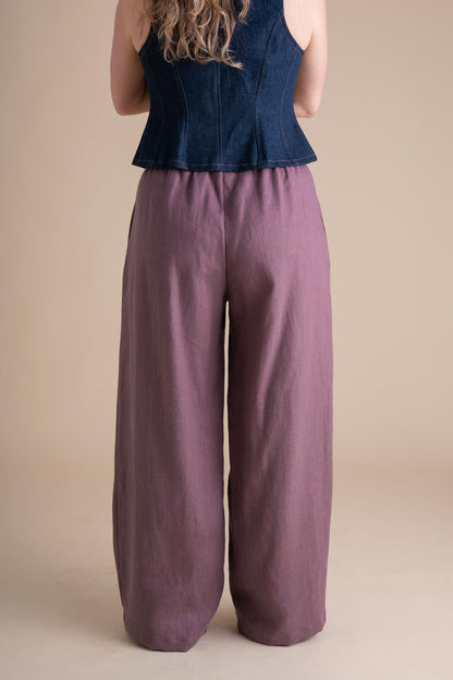 Elaina Pants in Thistle