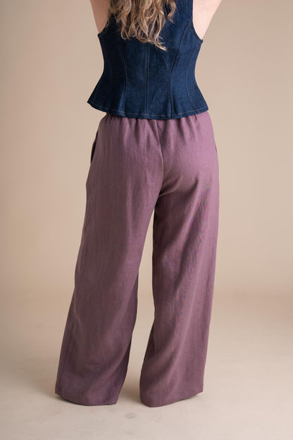 Elaina Pants in Thistle