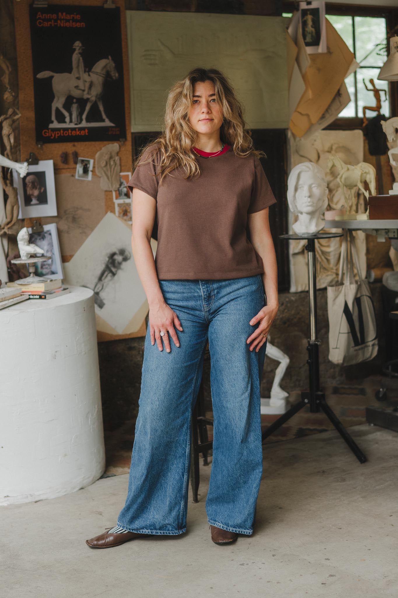 Kronos Tee in Umber