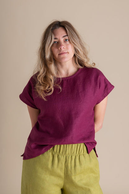 Painter Top in Orchid