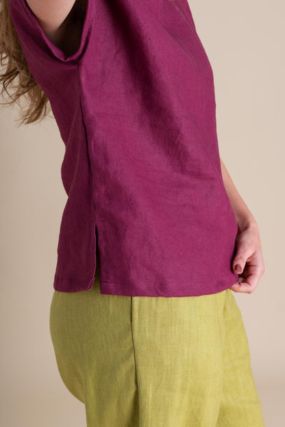 Painter Top in Orchid