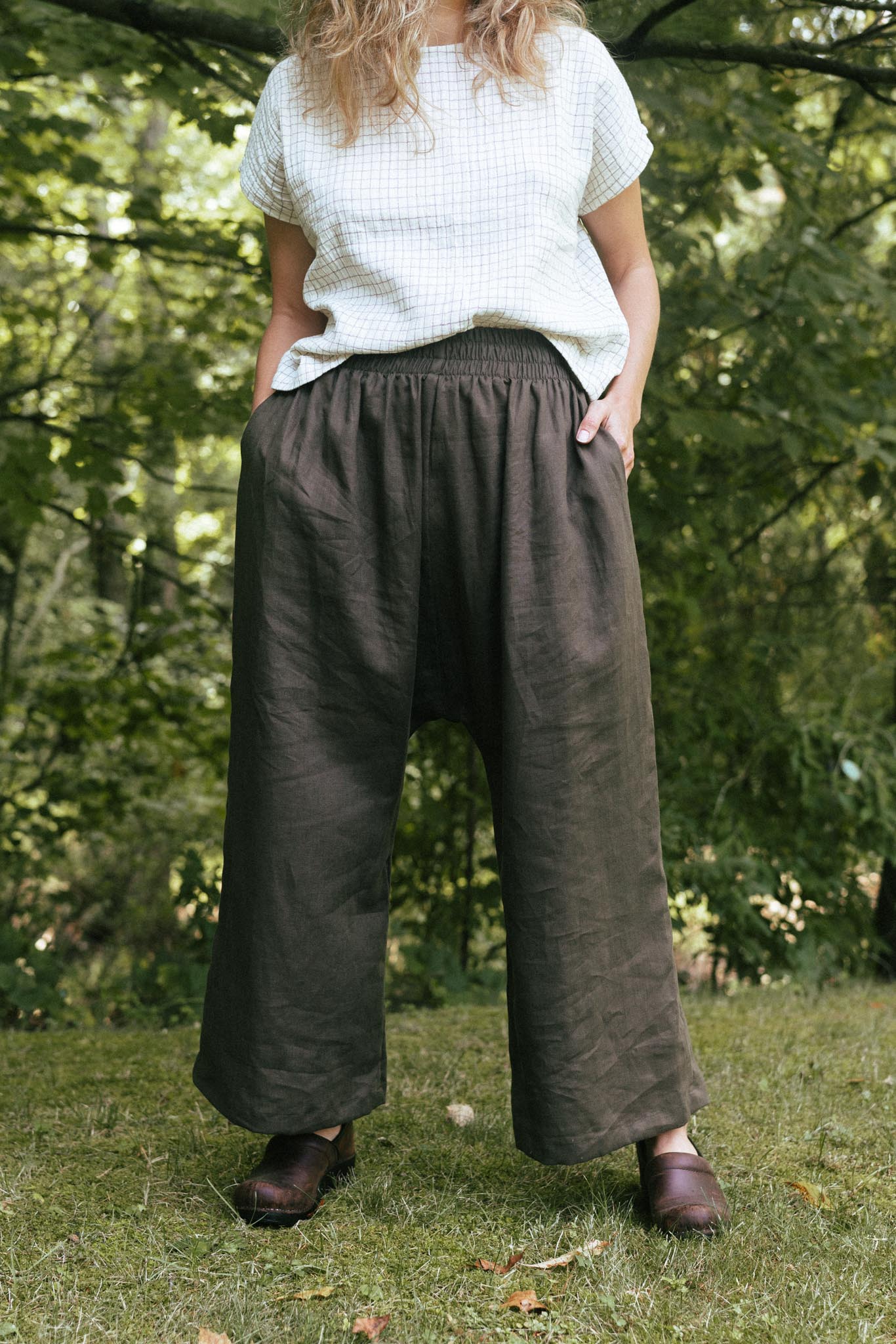 Weekend Pants in Lichen