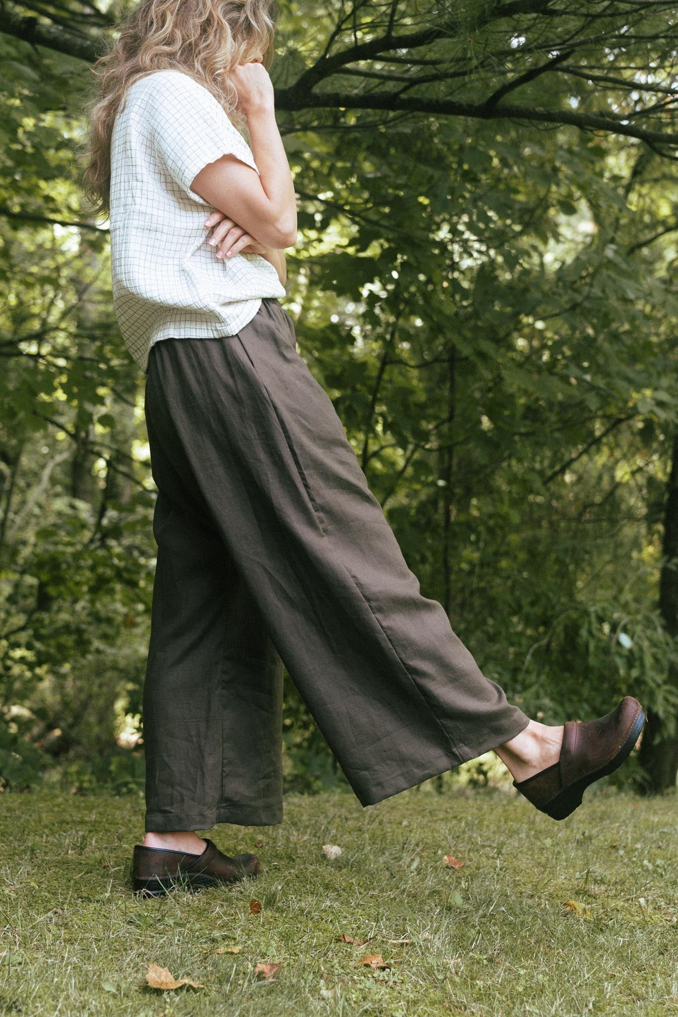Weekend Pants in Lichen