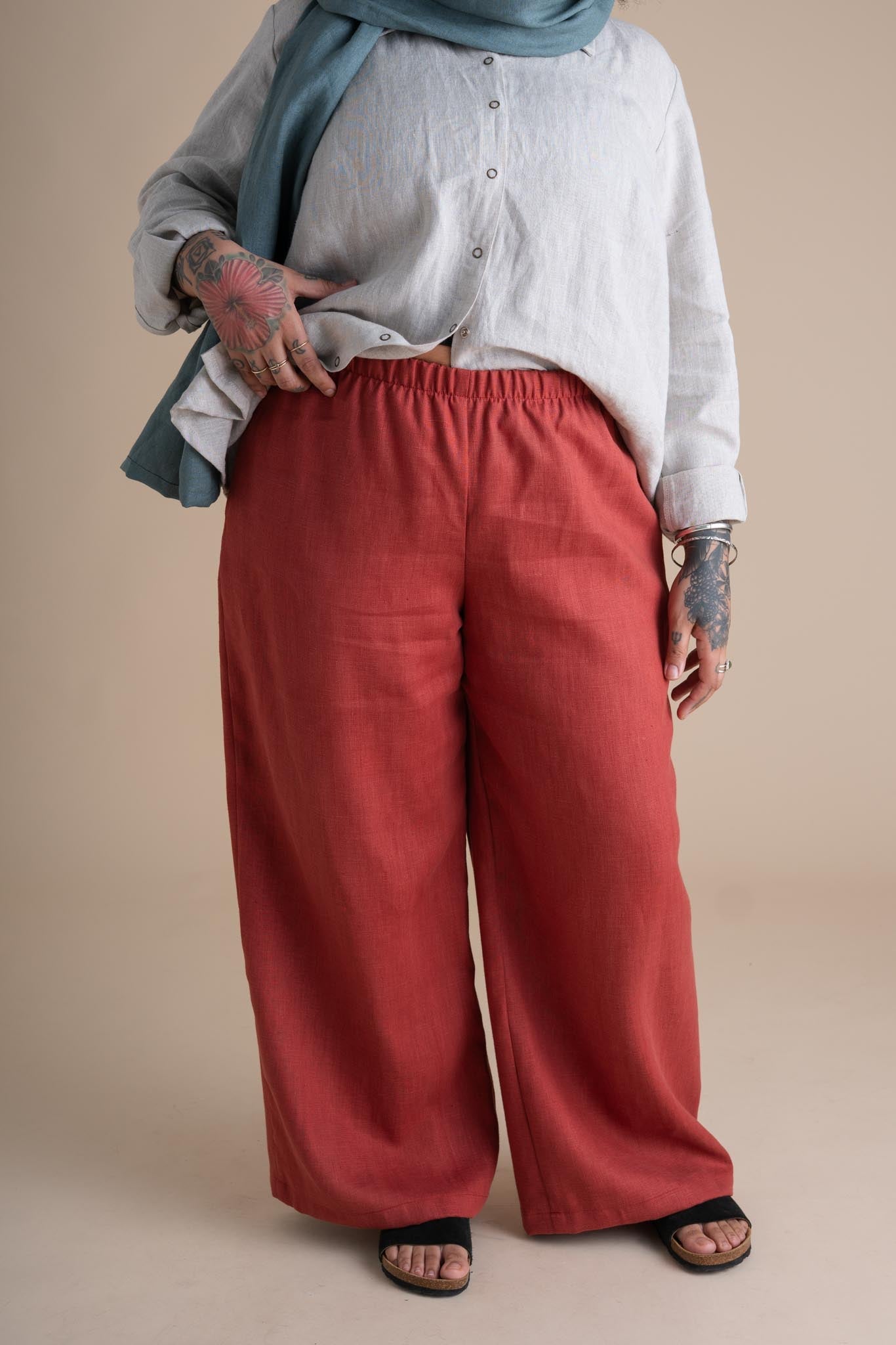 Elaina Pants in Paprika
