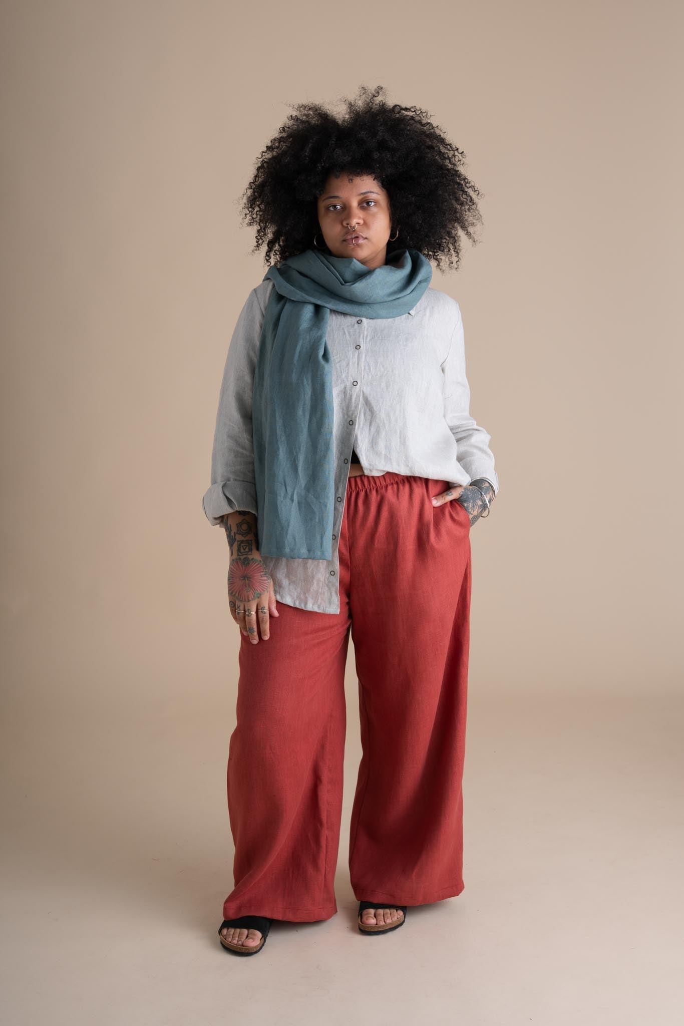 Elaina Pants in Paprika