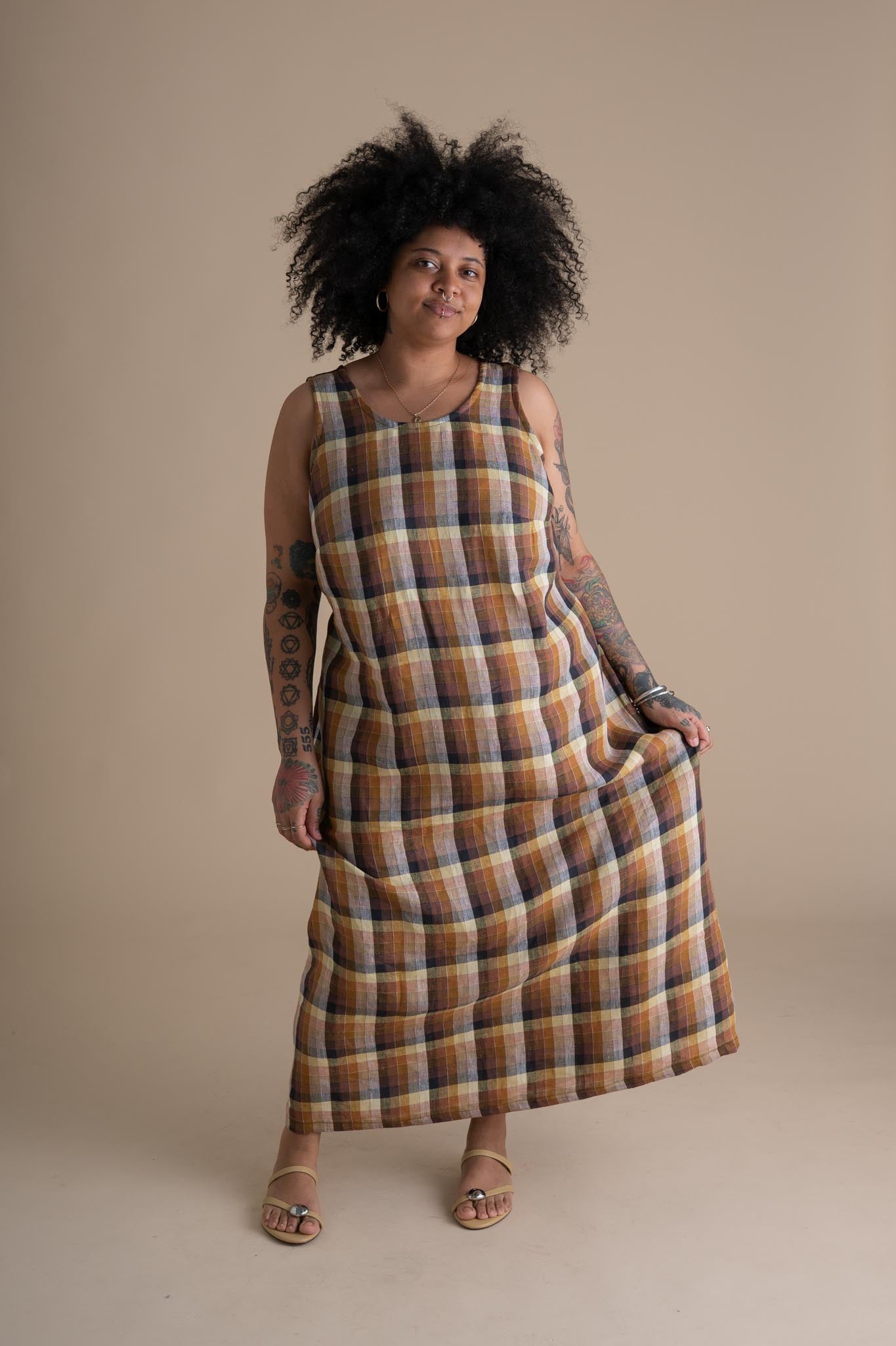 Rise Dress in Sundew
