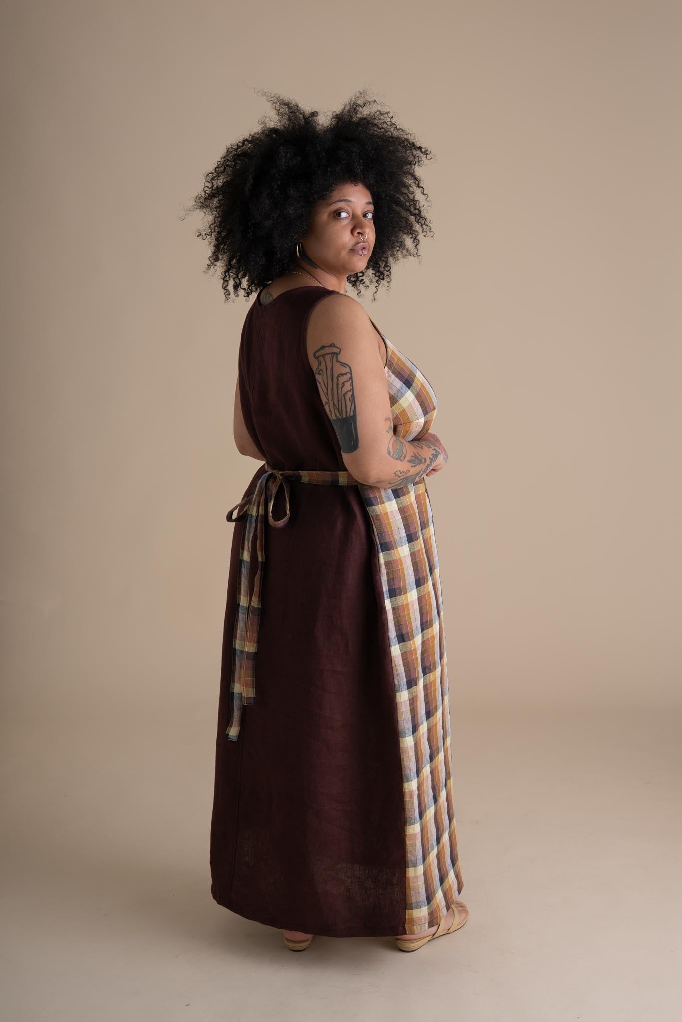 Rise Dress in Sundew