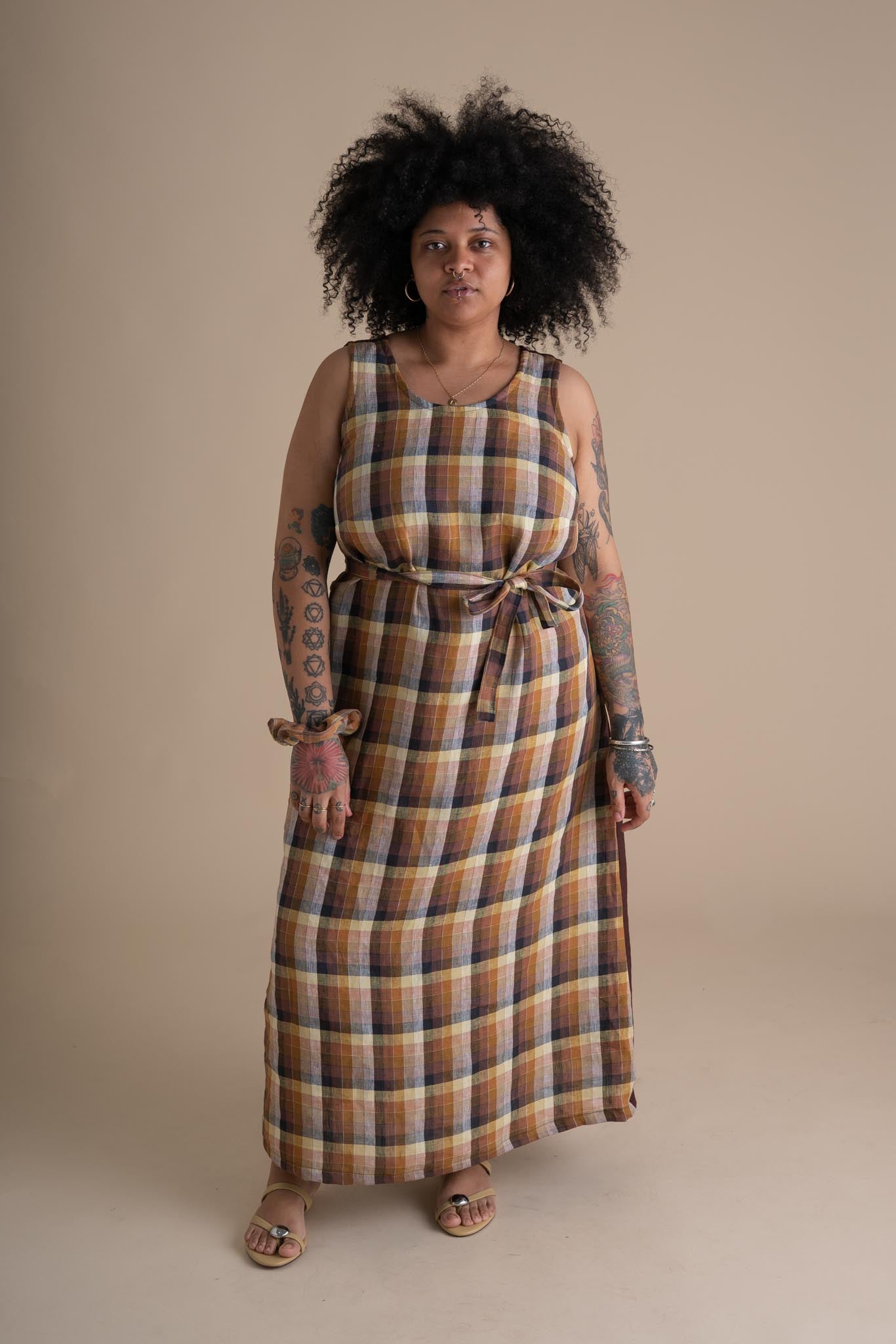 Rise Dress in Sundew