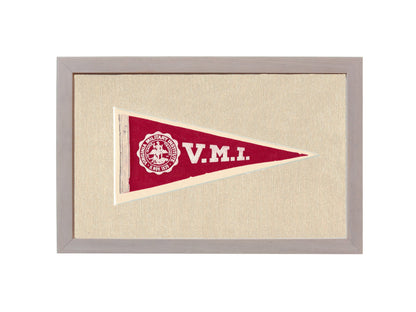 Americana Memories Vintage Pennants and Memorabilia Vintage Virginia Military Institute Pennant