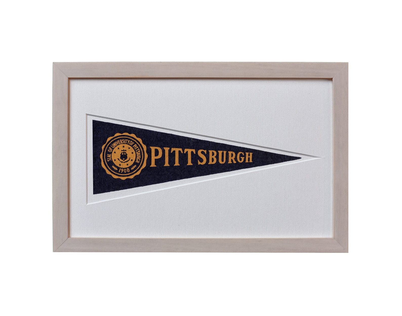 Americana Memories Vintage University of Pittsburgh Hormel Pennant