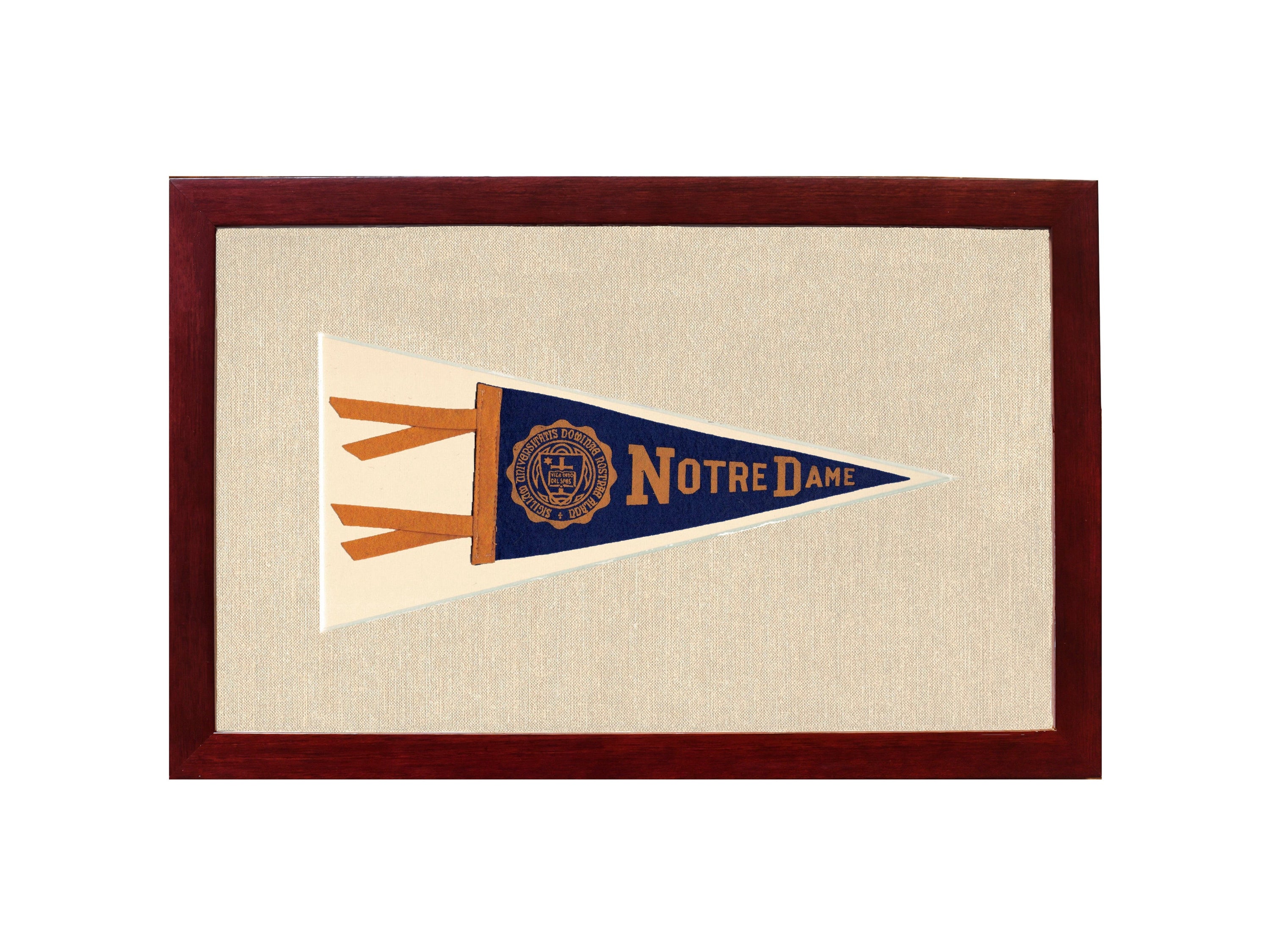 Vintage Notre Dame Pennant