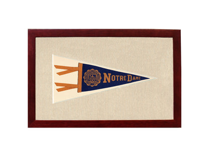 Vintage Notre Dame Pennant
