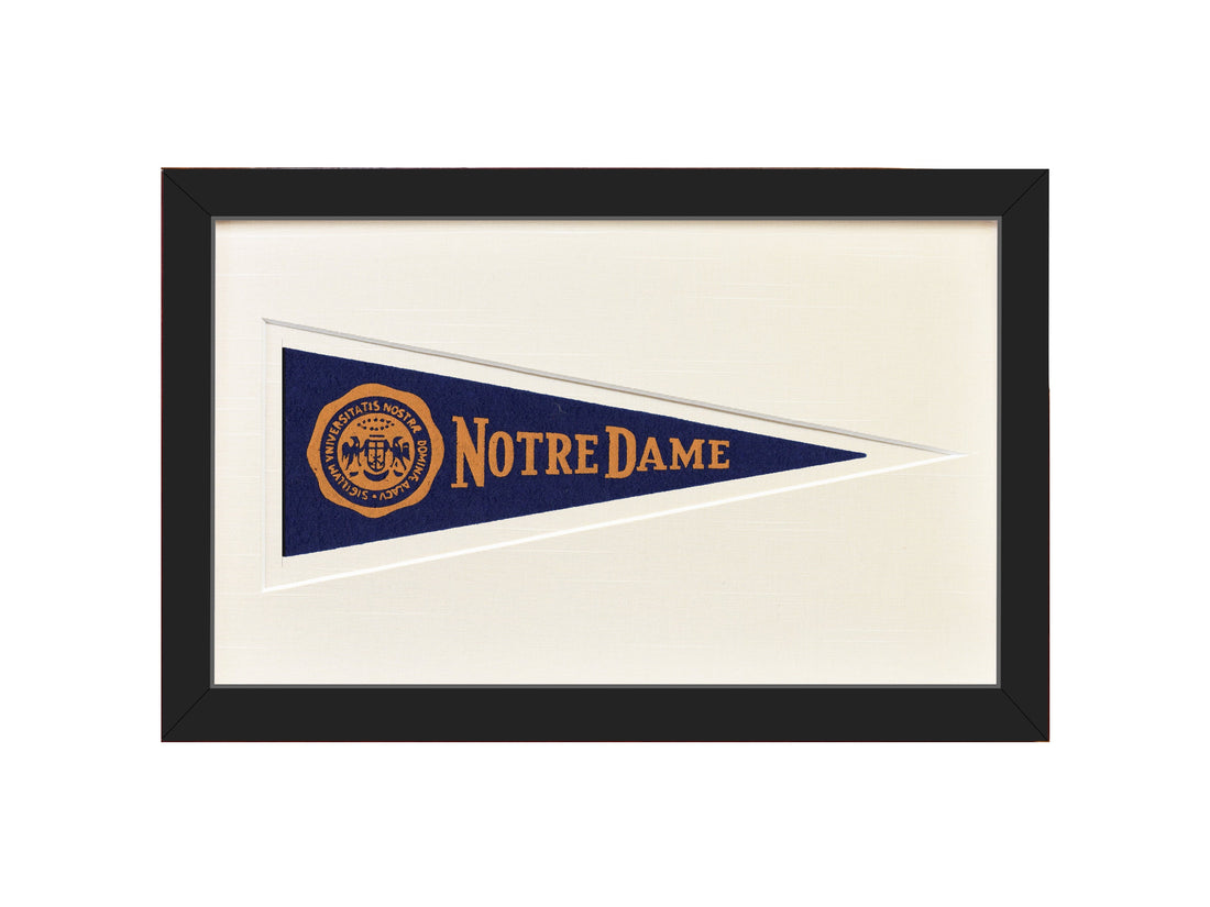 Vintage Notre Dame Hormel Pennant