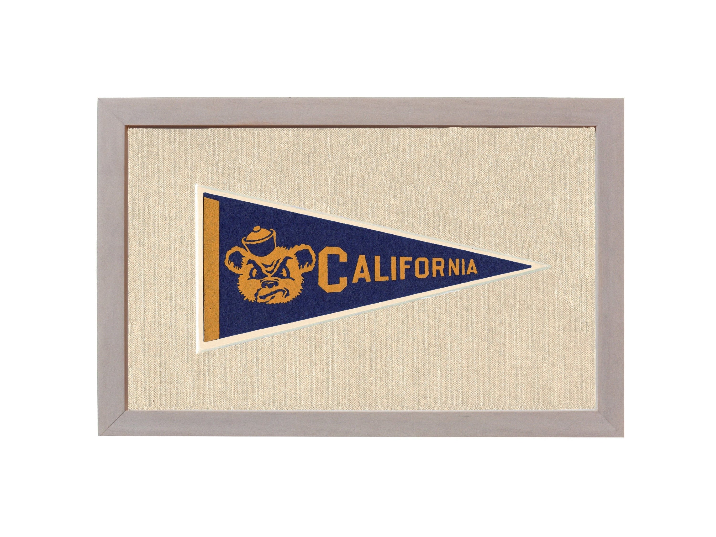 Americana Memories Vintage Pennants and Memorabilia Vintage University of California Pennant