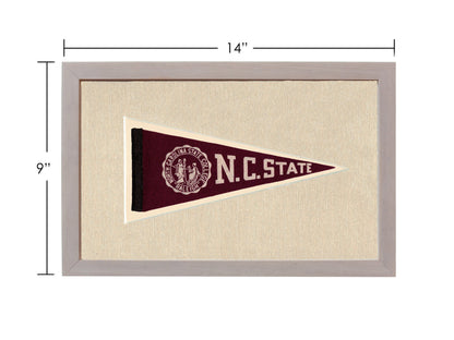 Americana Memories Vintage Pennants and Memorabilia Vintage NC State Pennant