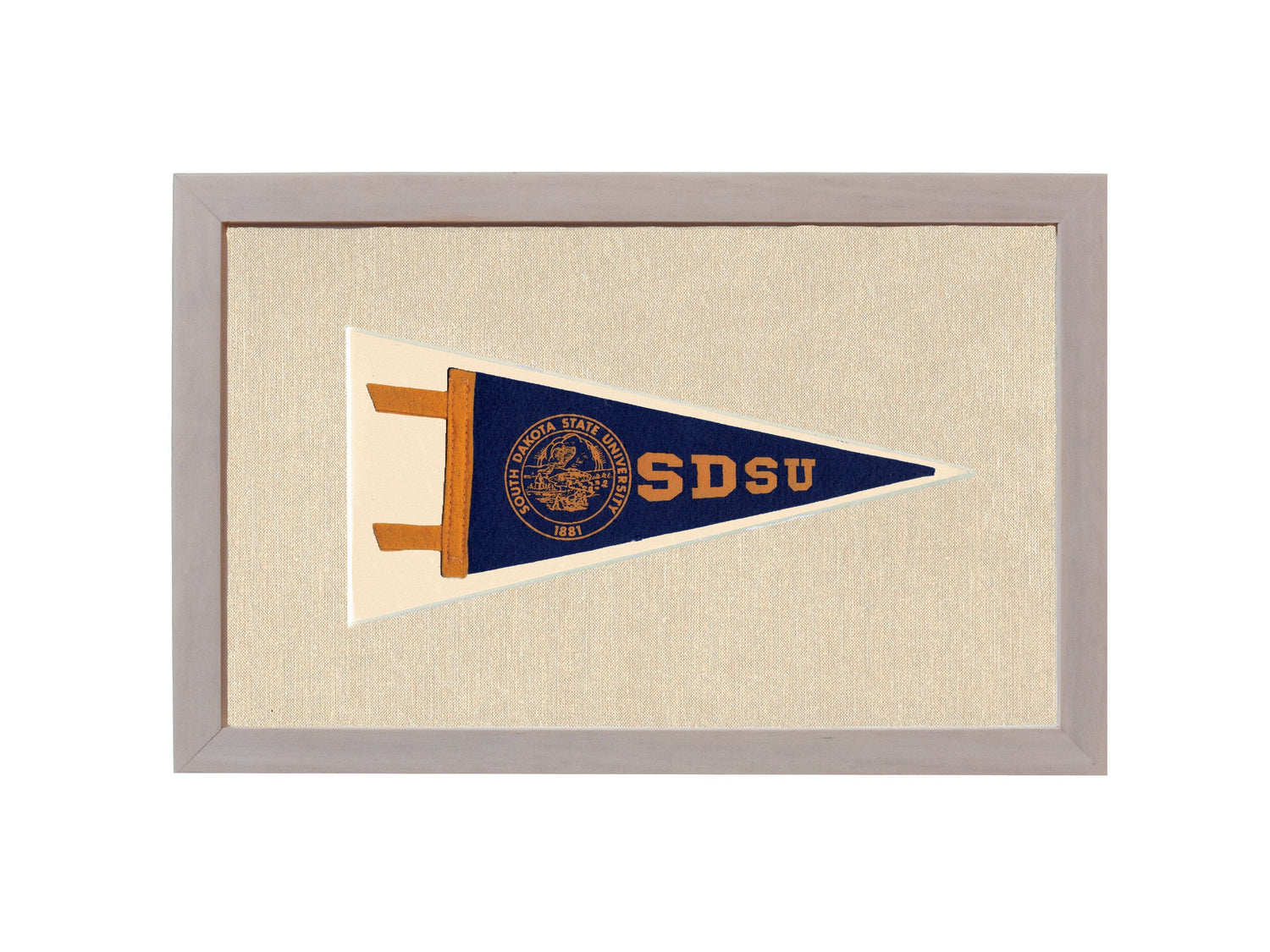Americana Memories Vintage Pennants and Memorabilia Vintage South Dakota State University Pennant