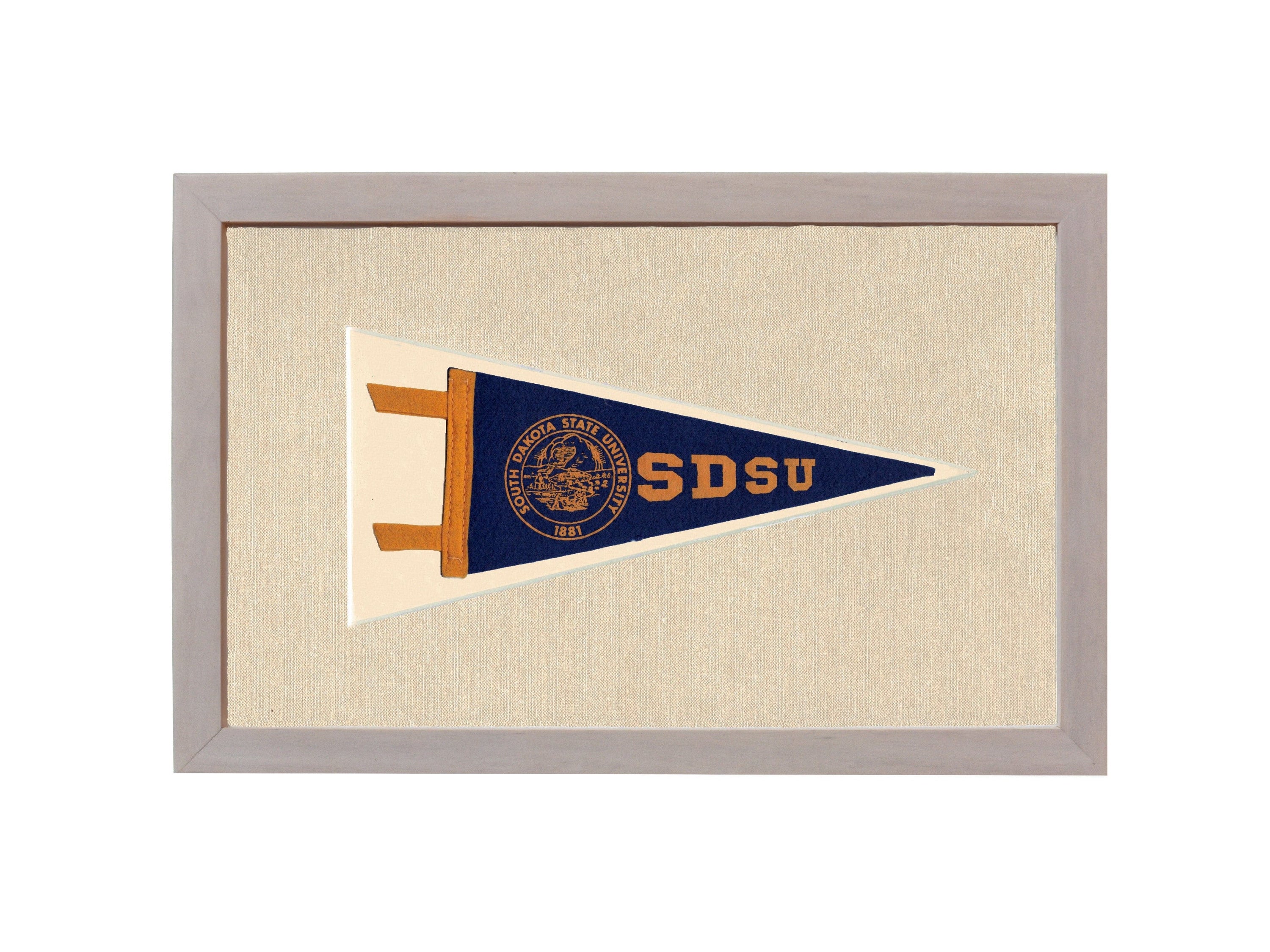 Americana Memories Vintage Pennants and Memorabilia Vintage South Dakota State University Pennant