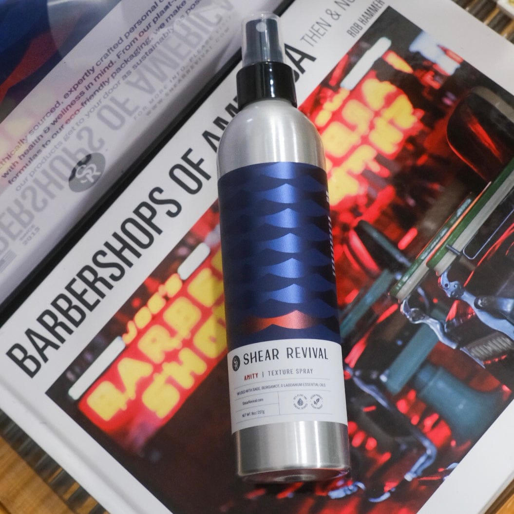 SHEAR REVIVAL Pomade 8oz Amity Texture Spray