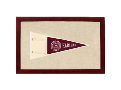 Americana Memories Vintage Pennants and Memorabilia Vintage Earlham College Pennant