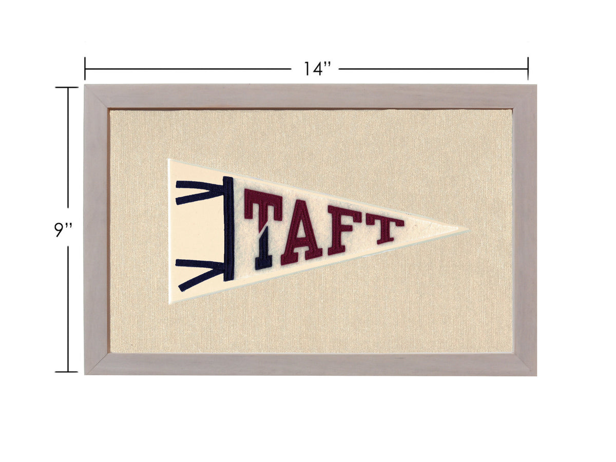 Vintage Taft School Pennant