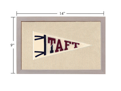 Vintage Taft School Pennant